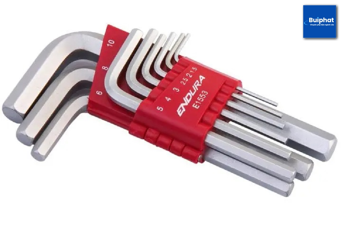 Các dụng cụ cần thiết để điều chỉnh bản lề thủy lực