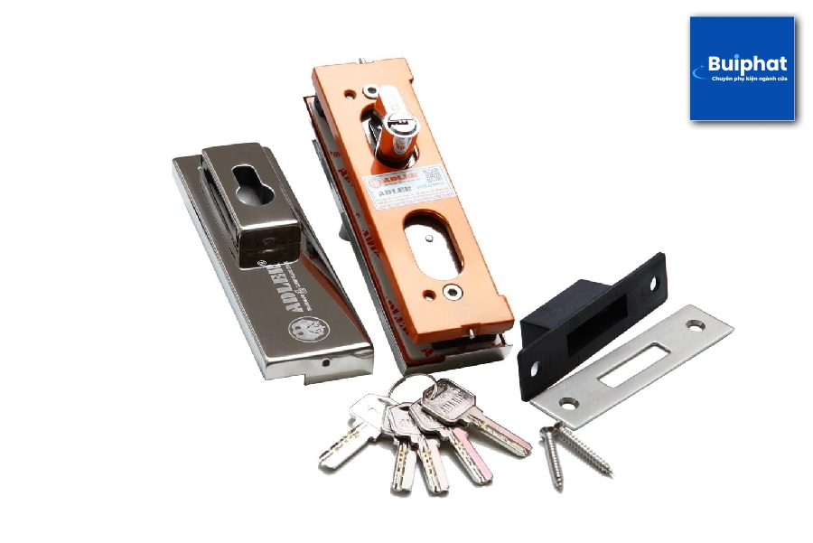 Khóa cửa kính Adler chính hãng