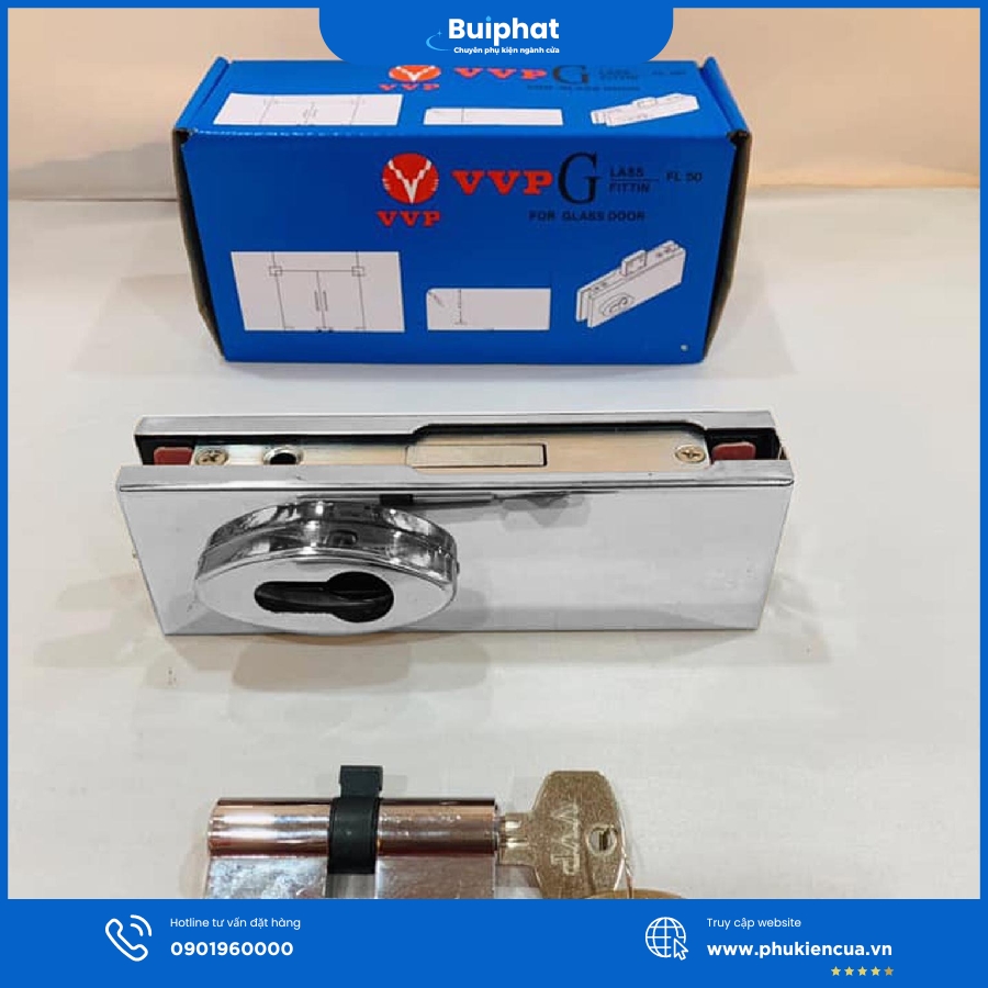 Khóa cửa kính VVP - Thái Lan