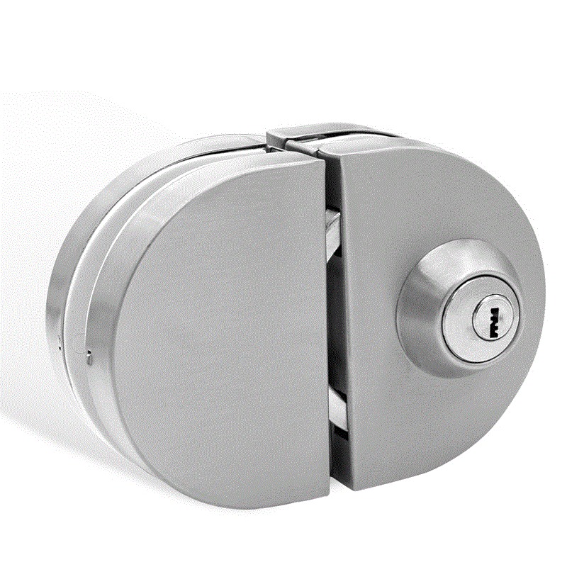 Khóa cửa lùa kính cường lực 2 cánh DFL-G007A