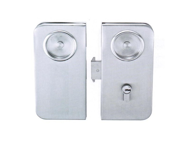 Khóa móc mở 2 phía trong-ngoài cửa lùa 2 cánh