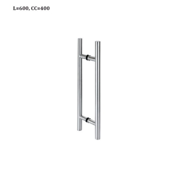 Tay nắm cửa kính cường lực Hafele 600mm 903.01.803