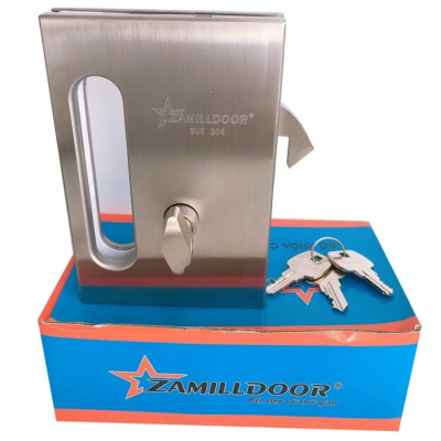 Khóa cửa lùa Zamilldoor liền tay nắm âm ZM-524