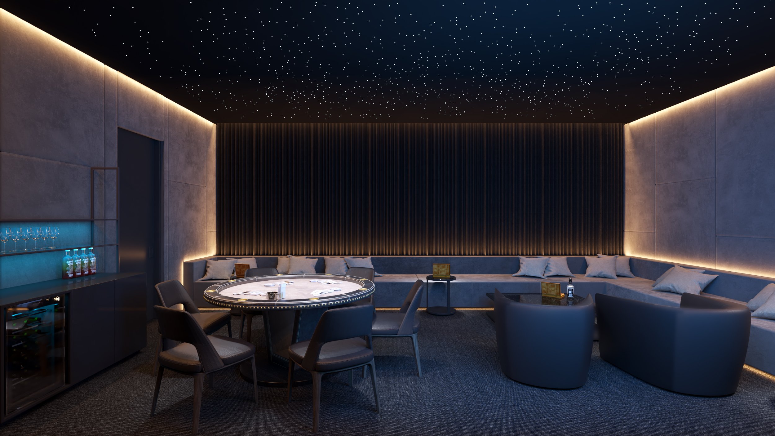 VCN Lighting signature architectural facade